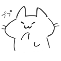 [LINEスタンプ] ねことかぶとむし