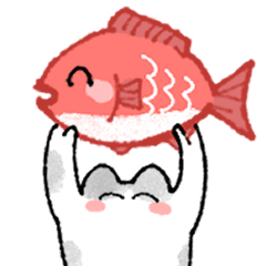 [LINEスタンプ] ただようねこ4