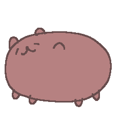 [LINEスタンプ] 足5カピバラ