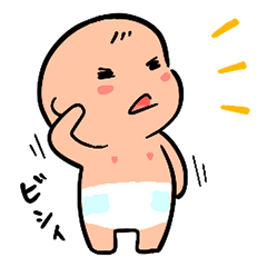 [LINEスタンプ] 赤ちゃん♪いっきゅう氏【毎日使える】