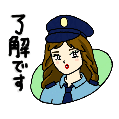 [LINEスタンプ] 女の子のオリジナルイラスト