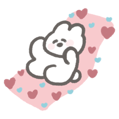 [LINEスタンプ] うさぎのはんぺんちゃん(文字なしスタンプ)