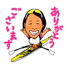 [LINEスタンプ] Rowing山領さんスタンプ