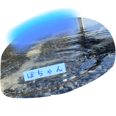 [LINEスタンプ] 水の会話〜〜