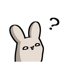 [LINEスタンプ] 気ままなうさ