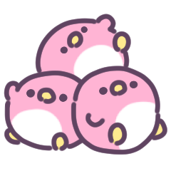 [LINEスタンプ] 動くペンギンのスタンプ（ゆめかわ）