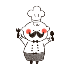 [LINEスタンプ] ぽてぽてこっくさん。