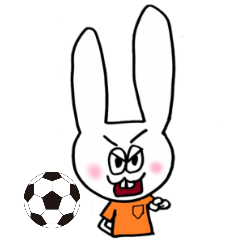 [LINEスタンプ] サッカーがすき！【オレンジユニ篇】