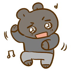 [LINEスタンプ] あめのはち！くまの日常 第2弾