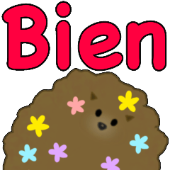 [LINEスタンプ] かわいい子犬 YJ (スペイン語)