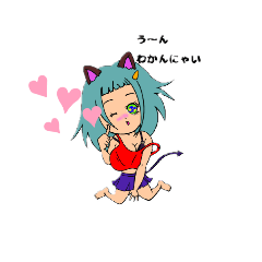 [LINEスタンプ] にゃん魔女ちゃん