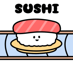 [LINEスタンプ] 【回る】寿司しか勝たん