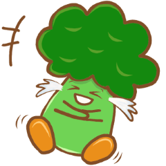 [LINEスタンプ] ブロッコリーくんとカリフラワーくん