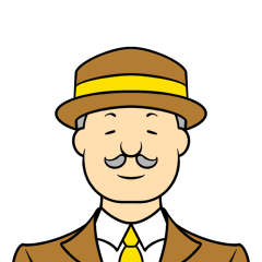 [LINEスタンプ] Auctioneer