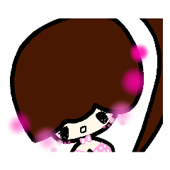 [LINEスタンプ] 乱暴なすず本 恋愛 ②