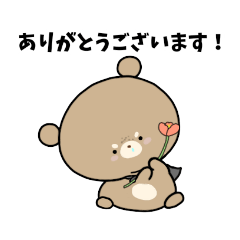 [LINEスタンプ] もちっこぐま（いそべ）