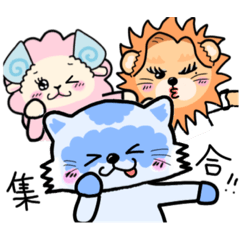 [LINEスタンプ] あらいぐも みんなといっしょ