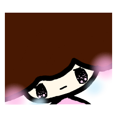 [LINEスタンプ] 乱暴なすず本 恋愛⑤の1