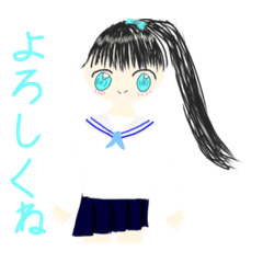 [LINEスタンプ] 星月すいちゃんのオリジナルスタンプ