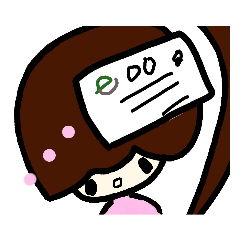 [LINEスタンプ] 乱暴なすず本 恋愛⑥の1