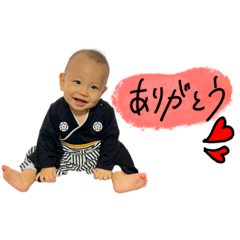 [LINEスタンプ] はやたの日常【1歳】