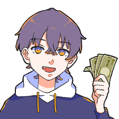 [LINEスタンプ] 自由な男の子