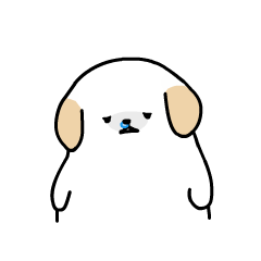 [LINEスタンプ] 子犬ボバ 3