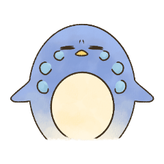 [LINEスタンプ] まるいペンギンちゃん