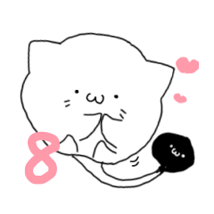 [LINEスタンプ] みるきーのあいさつ