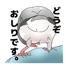 [LINEスタンプ] 文鳥らいふver．1