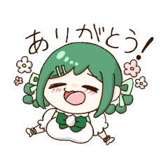 [LINEスタンプ] よつはみどりスタンプ3