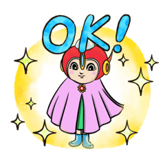 [LINEスタンプ] 紅子参上❣️❣️❣️