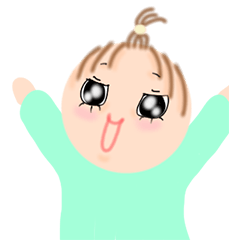 [LINEスタンプ] 成長したべびた