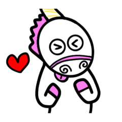 [LINEスタンプ] ゆにちゃんVer．1