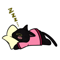 [LINEスタンプ] 鈴ノ音キャラ -猫のジジくん-