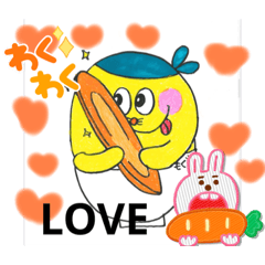 [LINEスタンプ] お野菜もぐらっちょたち