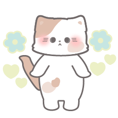 [LINEスタンプ] 双子のかわいい猫の女の子