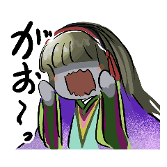 [LINEスタンプ] いとをかしメリーさんスタンプの画像（メイン）