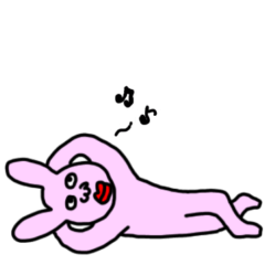 [LINEスタンプ] うさぎファミリーのあいさつスタンプ