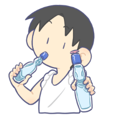 [LINEスタンプ] 夏の少年すたんぷ