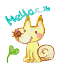[LINEスタンプ] にゃーにゃかのスケッチブック①の画像（メイン）