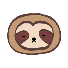 [LINEスタンプ] ナマケモノの、ナマさん