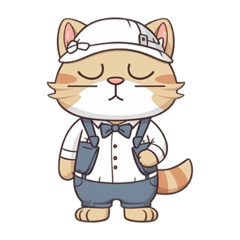 [LINEスタンプ] 【木曜日の猫】