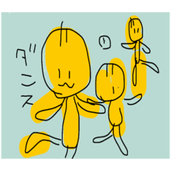 [LINEスタンプ] 凄いスランプ