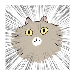 [LINEスタンプ] ふさふさのふさ