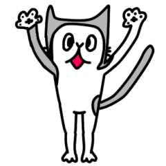 [LINEスタンプ] 彼は猫さん