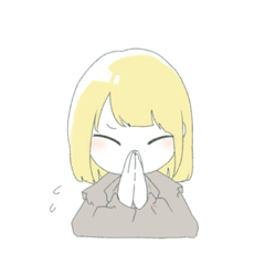 [LINEスタンプ] ゆるかわショートボブ