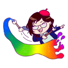 [LINEスタンプ] わたしのための似顔絵スタンプ