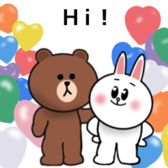 [LINEスタンプ] BROWN ＆ FRIENDS達の楽しい毎日