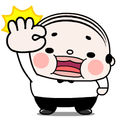 [LINEスタンプ] オヤジマスター【動く！】